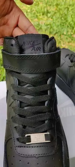 AIRFORCE ONE MID NEGRO miniatura 7