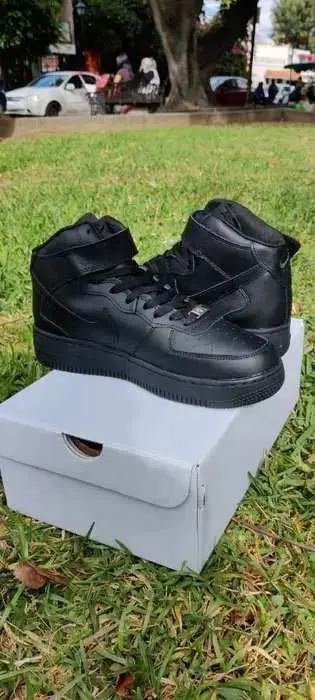 AIRFORCE ONE MID NEGRO miniatura 8