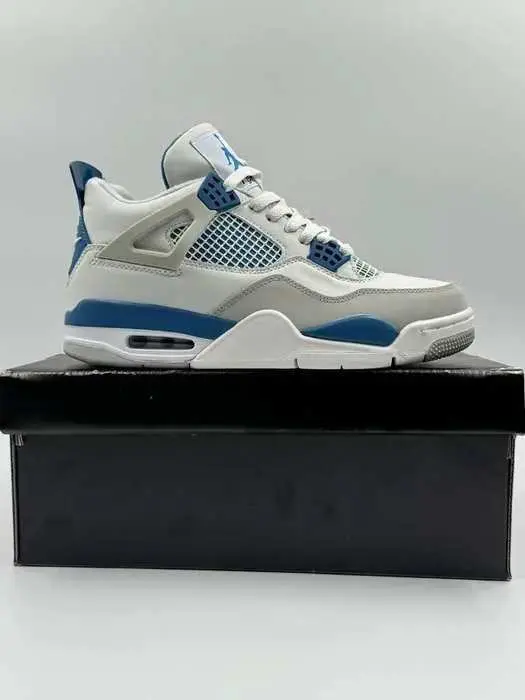 RETRO 4 MILITAR BLUE